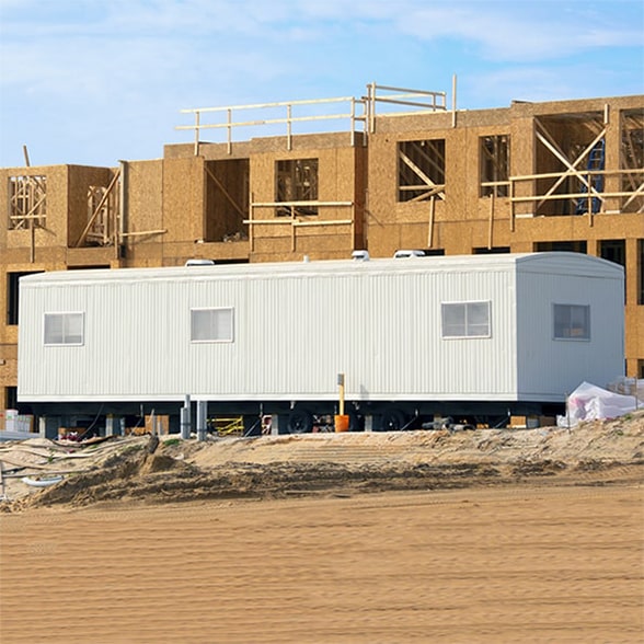 our construction & jobsite shower trailers range in size from 8 to 40 feet in length, with capacities ranging from 4 to 20 showers